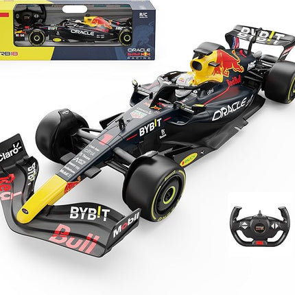 Voltz Toys Authentic Licensed 1:12 F1 RedBull Rb18 Car Remote Control Car - F1 Collection RC car Series for Kids and Adults - 2.4GHz RC Car for Gift (1:12 RedBull Rb18(NO.11))