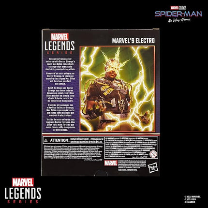 Marvel Legends Series Marvel’s Electro, Spider-Man: No Way Home Collectible 6 Inch Action Figure