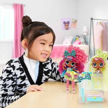 L.O.L. Surprise! Tweens Surprise Swap Curls-2-Crimps Cora Fashion Doll with 20+ Surprises Including Styling Head and Fabulous Fashions and Accessories – Great Gift for Kids Ages 4+