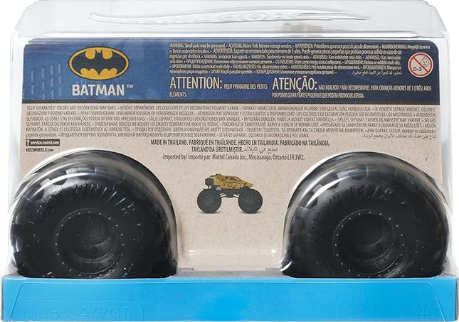 Hot Wheels Monster Trucks, Oversized Monster Truck, 1:24 Scale Die-Cast Toy Truck with Giant Wheels and Cool Designs