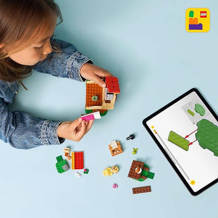 LEGO Animal Crossing Goldie’s Cozy House Building Toy - Pretend Play Set for Girls & Boys, Ages 6+ W/Dog Minifigure - Building Blocks Toy for Kids - Gift Idea for Birthdays & Video Game Fans - 77058