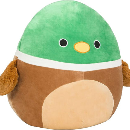 Squishmallows Original 16-Inch Large Avery The Mallard - Official Jazwares Pillow Plush - Collectible Soft & Squishy Duck Stuffed Animal Toy - Add to Your Squad - Gift for Kids, Girls & Boys