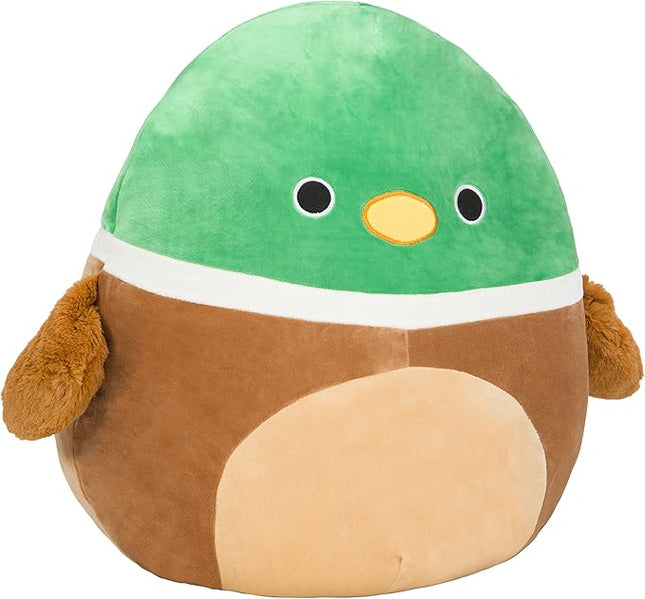 Squishmallows Original 16-Inch Large Avery The Mallard - Official Jazwares Pillow Plush - Collectible Soft & Squishy Duck Stuffed Animal Toy - Add to Your Squad - Gift for Kids, Girls & Boys
