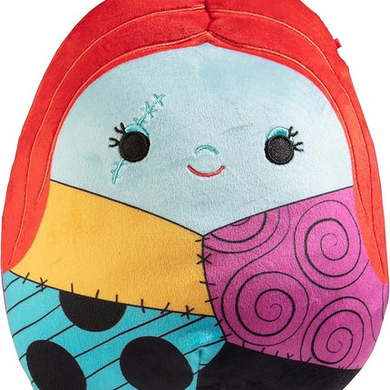 Squishmallows 8" Jack and Sally - Nightmare Before Christmas Official Kellytoy Halloween - Cute and Soft Plush Stuffed Animals -Set of 2 - Great Gift for Kids - Ages 2+
