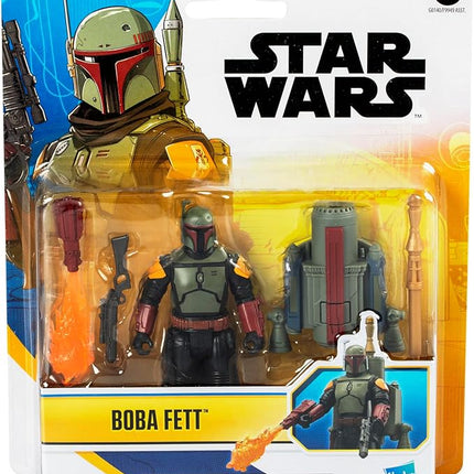 STAR WARS Epic Hero Series Boba Fett 4-Inch Deluxe Action Figure & 4 Accessories, Toys for 4 Year Old Boys and Girls & Up