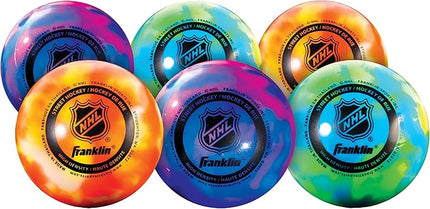 Franklin Sports NHL Street Hockey Balls - No Bounce Outdoor Street + Roller Hockey Balls - Official Size for Youth + Adult Street Hockey - Assorted Colors - 1, 2, 3, and 15 Bulk Packs
