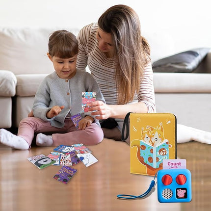 Yoto Card Holder,480 Pockets Large Capacity Card Binder,Waterproof Card Storage Bag with Removable Sleeves for Yoto Player Cards 60 Pages of Removable Sheets Hold Up 480 for Yoto Player Cards