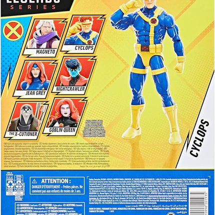 Marvel Legends Series Cyclops, X-Men ‘97 Collectible 6-Inch Action Figure
