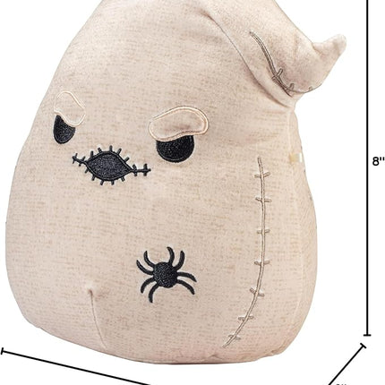 Squishmallows Original 8-Inch Brown Oogie Boogie - Nightmare Before Christmas - Official Jazwares Plush - Collectible Soft & Squishy Stuffed Animal Toy - Gift for Kids, Girls & Boys
