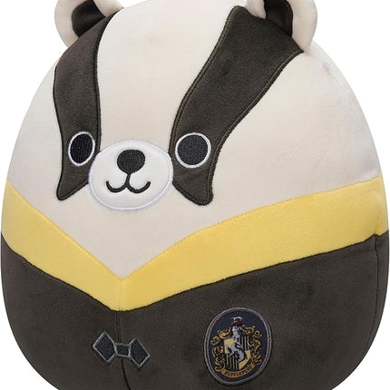 Squishmallows Original “Harry Potter” 10in Hufflepuff Badger in Hogwarts Robe Plush - Ultrasoft Official Jazwares Plush (Medium-Sized)