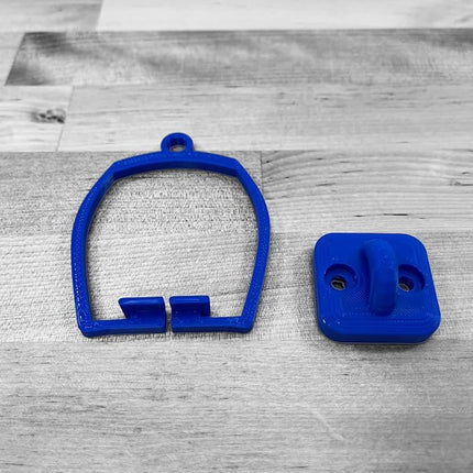 Suspension Bridge Compatible with Hot Wheels Cars and Track (Orange)