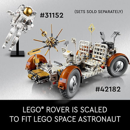 LEGO Creator 3 in 1 Space Astronaut Toy, Building Set Transforms from Astronaut Figure to Space Dog to Viper Jet, Space-Themed Gift Idea for Boys and Girls Ages 9 Years Old and Up, 31152