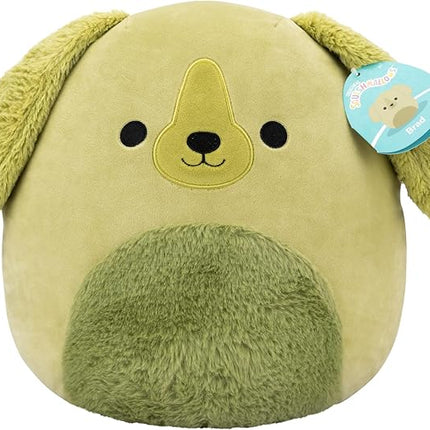 Squishmallows Original 12in Brad The Green Retriever Dog – Official Jazwares Plush (Medium-Sized)