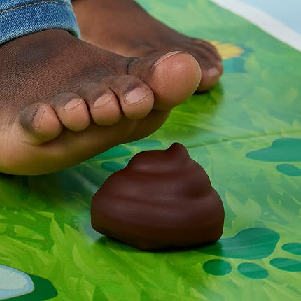 Don't Step in It! Preschool Game I Blindfolded, Poop Party Game | Spinner with 8 Fun Animal Moves | Ages 4+| 1+ Players I Funny Kids Board Games