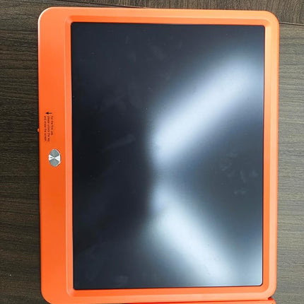 TEKFUN LCD Writing, 12inch Colorful Drawing Tablet Writing Pad, Kids Travel Essentials, Kid Toys for 3 4 5 6 7 8 Year Old Girls Boys (Orange)