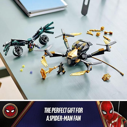LEGO Marvel Spider-Man’s Drone Duel 76195 Building Kit (198 Pieces)