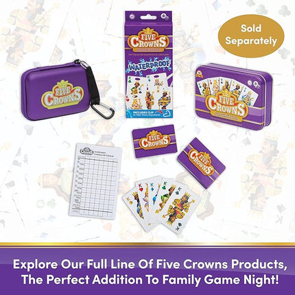 Five Crowns Jr Card Games for Kids – Family Games Night, Card Games for Families, Multi-Player, Screen Free, Travel Games, Playing Cards, Family Activities
