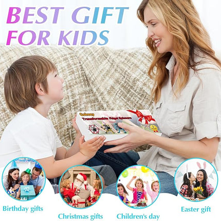 Transformable Fidget Spinners for Kids and Adults Stress Relief Sensory Toys for Boys and Girls Fingertip Gyros for Kids Classroom Birthday Party Favors