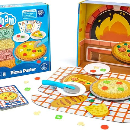Educational Insights Playfoam Pizza Parlor, with 5 Colors of Playfoam, Non-Toxic, Sensory Toy, Gift for Boys & Girls, Ages 3+