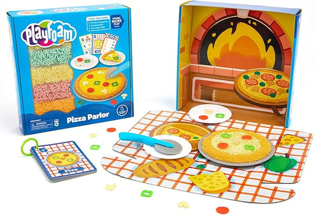 Educational Insights Playfoam Pizza Parlor, with 5 Colors of Playfoam, Non-Toxic, Sensory Toy, Gift for Boys & Girls, Ages 3+