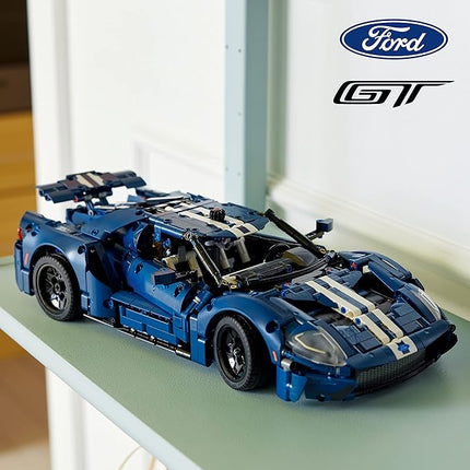 LEGO Technic 2022 Ford GT 42154 Car Model Kit for Adults to Build, Collectible Set, 1:12 Scale Supercar with Authentic Features, Gift Idea That Fuels Creativity and Imagination