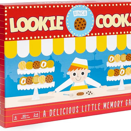 Lookie Cookie - A Memory Card Game for Kids Ages 6 and Up | Fun Memory and Concentration Building Game | Develop Cognitive Skills (2-4 Players)