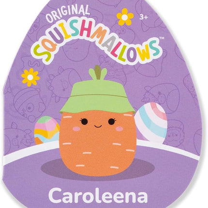 Squishmallows Original 8in Caroleena The Orange Carrot with Bucket Hat – Official Jazwares Plush (Little)