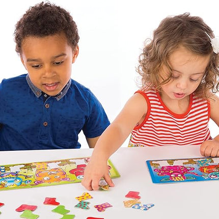 ORCHARD TOYS Moose Smelly Socks Game. Find Matching Pairs of Socks for Your Monsters! for Ages 3-6 and 2-4 Players