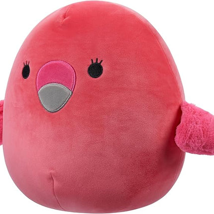 Squishmallows Original 12-Inch Cookie Pink Flamingo - Official Jazwares Plush