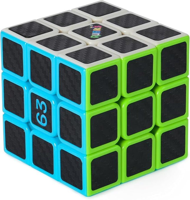 Rubik’s Cube, Mercedes-AMG Petronas F1 Team Carbon Fiber Cube, F1 Collectible & Desk Décor, Problem-Solving Brain Teaser, Fidget Toy, Sensory Puzzle, for Ages 8 & Up