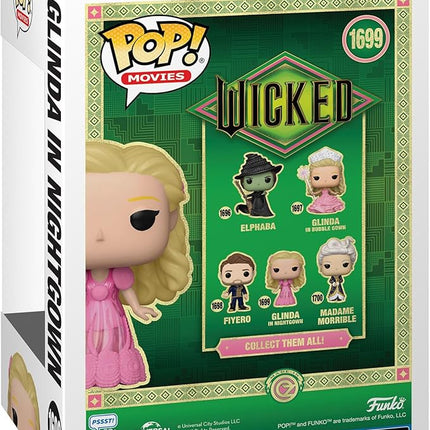 Funko POP Movies: Glinda in Nightgown - Wicked - Collectable Vinyl Figure - Gift Idea - Official Merchandise - for Kids & Adults - Movies Fans - Model Figure for Collectors and Display