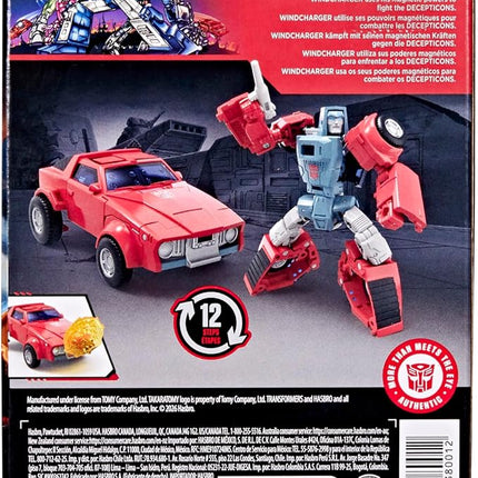Transformers Studio Series The The Movie Windcharger Deluxe Class 4.5-Inch Converting Action Figure, Robot Toys for Ages 8+