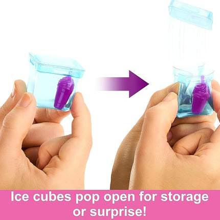 Barbie Pop Reveal Doll & Accessories, Strawberry Lemonade Scent with Pink Hair, 8 Surprises Include Slime & Squishy Puppy