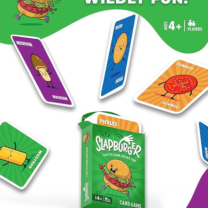 Card Game - Fast-Paced Kids and Family Games for Ages 4 and Up - Fun Card Game for Birthdays, Classroom, Camping, Game Night & Friends - Easy to Play, 2 to 6 Players, 15 Minutes Playtime