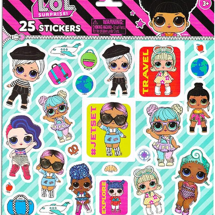 LOL Surprise Coloring Set for Girls - Bundle with 8 LOL Surprise Markers and 8 LOL Surprise Jumbo Crayons for Coloring, Drawing, and More Plus Bonus Stickers | LOL Surprise School Supplies for Kids