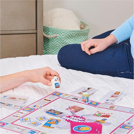 Spin Master Mini Brands Mini Market Dash Food Game, for Families and Kids Ages 5 and Up