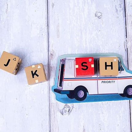 GameHead First-Class Letters, Roll & Write Word Game for Families and Parties, Ages 8+, 1-100 Players, Fast Paced 20 Minute Play Time, Fun and Travel Friendly