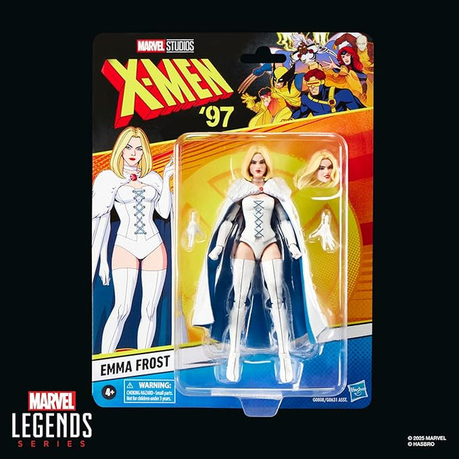 X-Men Marvel Legends Series Emma Frost, 97 Collectible 6-Inch Action Figure Toy