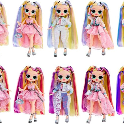 L.O.L. Surprise! OMG Sunshine Color Change Bubblegum DJ Fashion Doll with Color Changing Hair and Fashions and Multiple Surprises – Great Gift for Kids Ages 4+