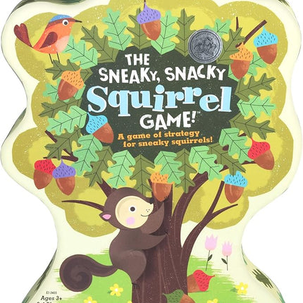 Educational Insights The Sneaky, Snacky Squirrel Game - Cute Preschool Board Games for Kids, Toddler Fine Motor Skills, Color Matching Kids Games and Fun Gifts for Girls & Boys Ages 3+