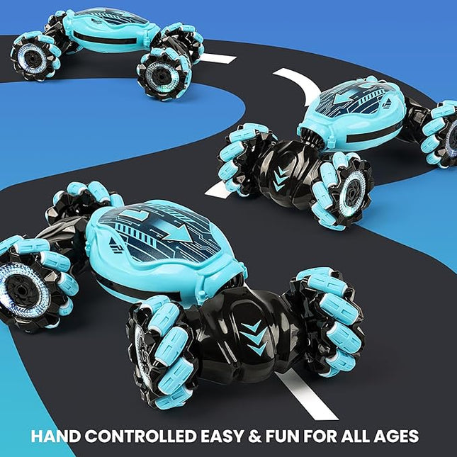 Remote Control Car Boys Gifts: Gesture Sensing RC Stunt Cars Kids Toys for Age 6 7 8 9 10 11 12 Year Old - Best Birthday Gifts
