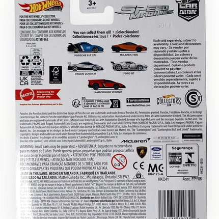 Hot Wheels Lamborghini Veneno, Speed Machines Car Culture 5/5 (HKC41)