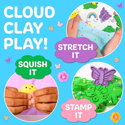 Creativity for Kids Sensory Pack: Garden Friends, Easter Basket Stuffers & Sensory Toys for Toddlers, Toddler Activities & Pretend Play Easter Crafts (Ages 3+)