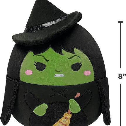 Squishmallows Original “The Wizard of Oz” 8in Wicked Witch + 4in Winged Monkey 2-Pack - Official Jazwares Plush (Select Series)