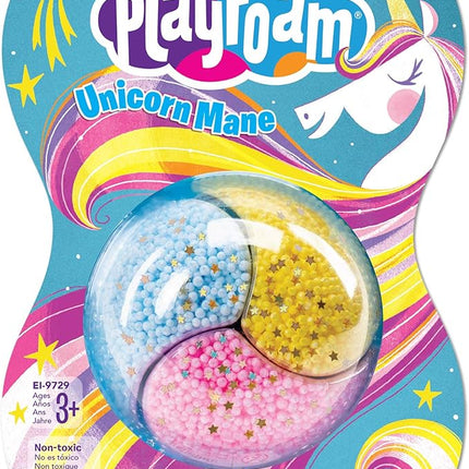 Educational Insights Playfoam Limited Edition Unicorn Mane Jumbo Pod Party Pack, Set of 12, Fidget, Sensory Toy for Boys & Girls, Ages 3+