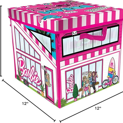 Barbie ZipBin 40 Doll Dream House Toy Box & Playmat