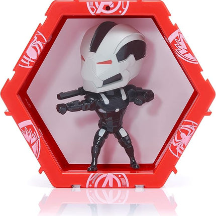 WOW! STUFF PODS Marvel Avengers Collection - War Machine| Superhero Toys Light-Up Bobble-Head Figure | Official Marvel Collectable Toys & Gifts | Number 212 in Series, Multicolor, 4 inches