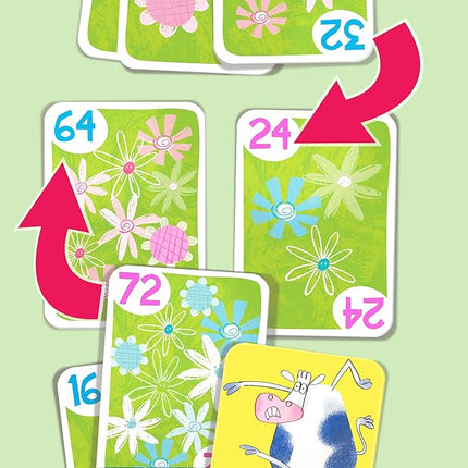 Melon Rind Jump 8, Math Game for Kids Learning Multiples of 8, Lively, Fun Card Game, Quick Activity for Boosting Math Confidence, Easy Screenless Fun, Ages 8+
