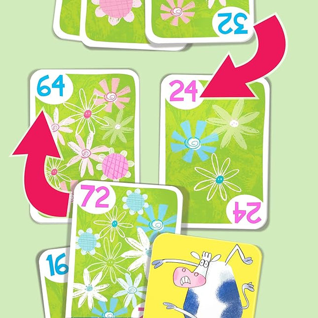 Melon Rind Jump 8, Math Game for Kids Learning Multiples of 8, Lively, Fun Card Game, Quick Activity for Boosting Math Confidence, Easy Screenless Fun, Ages 8+