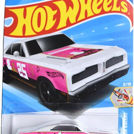 Hot Wheels '74 Brazilian Dodge Charger, HW Celebration Racers 3/10 [Pink/White] 76/250